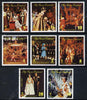 Equatorial Guinea 1977 Silver Jubilee cto set of 8, Mi 1044-51