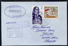 Spain used in Kobe (Japan) 1968 Paquebot cover to England carried on SS Arcadia with various paquebot and ships cachets