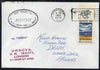United States used in Vancouver (Canada) 1970 Paquebot cover to England carried on SS Orsova with various paquebot and ships cachets