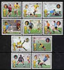 Fujeira 1972 Football World Cup set of 10 cto used Mi 1391-1400*