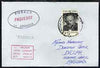 United States used in Auckland (New Zealand) 1968 Paquebot cover to England carried on SS Arcadia with various paquebot and ships cachets