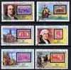 Liberia 1975 USA Bicentenary cto set of 6, SG 1233-38*