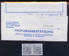 Yugoslavia 1986 surch 5d on 8d unmounted mint horiz pair with surch inverted with Velickovic certificate, SG 2288var