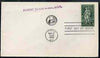 United States 1958,Gardening & Horticulture on plain first day cover with 'Missent to Ann Arbor, Mich' in violet h/stamp