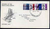 Great Britain 1964 Opening of Forth Road Bridge (phos) set of 2 on illustrated cover with first day cancel (typed address)