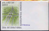 Great Britain 1964 Geographical Congress Official illustrated GPO cover handstamped SPECIMEN, (without stamps)
