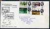 Great Britain 1964 Geographical (phos) set of 4 on illustrated cover with first day cancel (hand-written address)