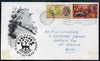 Great Britain 1963 Nature (phos) set of 2 on illustrated cover with first day cancel (hand-written address)