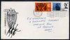 Great Britain 1965 Arts (phos) set of 2 on illustrated cover with first day cancel (hand-written address)