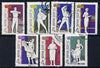 Russia 1962 The Russian People cto set of 7, SG 2743-49*
