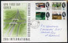 Great Britain 1964 Geographical (ord) set of 4 on illustrated cover with first day cancel, hand written address