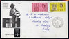 Great Britain 1963 Freedom From Hunger (ord) set of 2 on illustrated cover with first day cancel (shown a 1R 21 63), hand written address, SG cat £32