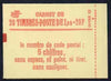 France 1978 20F (1F emerald x 20) Booklet complete & pristine, SG DSB63