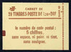 France 1978 24F Booklet complete & pristine, SG DSB67