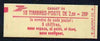 France 1983 20F Booklet (72 x 26mm) complete & pristine, SG DSB87a