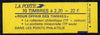 France 1985-89 22F Booklet (Blue/yellow Cover, back blank) complete & pristine, SG DSB93ca