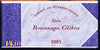 France 1985 Celebrities 14.10F Booklet complete & pristine, SG CSB5