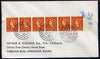 Great Britain 1967 cover to Bucks bearing Wilding 1/2d x 6 cancelled House of Commons cds