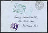 Great Britain 1971 unstamped cover to London with boxed 5p to pay and 5p Postage Due well tied