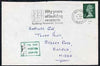 Great Britain 1971 cover to Middx bearing 2p Machin with boxed 1p postage due to pay in green