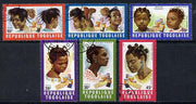Togo 1970 Hairstyles cto set of 6, SG 721-26*