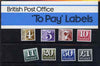 Great Britain 1970-75 postage due set of 8 values to £1 in Presentatio Pack (pack No. 93)