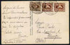 Egypt 1931 PPC to Italy bearing Fuad adhesives cancelled by Lloyd Triestino MN VICTORIA dated 4.11.1931, scarce Commercial Maritime Mail item