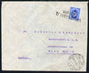 Egypt 1925 Ship cover to Vienna, Austria bearing Fuad 15m cancelled by straight line VAPORE D'ALESSANDRIA cachet in black with Trieste Centro date stamp of 24.8.25 (Maritime Mail)