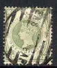 Great Britain 1887 QV Jubilee 1s green good colour but heavyih cancel SG211