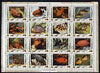 Umm Al Qiwain 1972 Fish #2 sheetlet containing 16 values cto used (Mi 1466-81A)