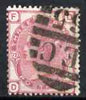 Great Britain 1873-80 3d pale rose plate 12 good colour and perfs, London EC cancel SG144
