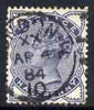 Great Britain 1883 QV 1/2d slate-blue good colour and perfs used, SG187