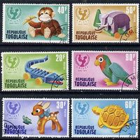 Togo 1971 UNICEF set of 6 cto used, SG 848-53*