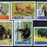Liberia 1976 Animals set of 6 cto used, SG 1290-95