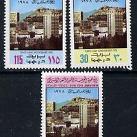 Libya 1978 Turkish-Libyan Friendship set of 3 unmounted mint, SG 825-27*