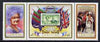 Lesotho 1980 Queen Mother's 80th Birthday se-tenant strip of 3 unmounted mint, SG 423a