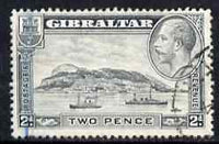 Gibraltar 1931-33 KG5 Rock 2d P14 used SG112