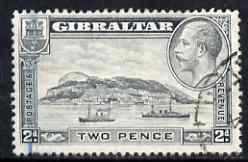 Gibraltar 1931-33 KG5 Rock 2d P14 used SG112