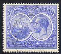 Bermuda 1920-21 KG5 Tercentenary (1st issue) 2.5d used SG66