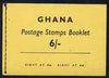 Ghana 1961 Booklet 6s yellow cover SG SB3
