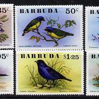 Barbuda 1976 Birds set of 6 unmounted mint, SG 262-7