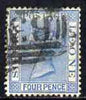 Sierra Leone 1883 QV 4d blue CA used SG26