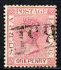 Sierra Leone 1884-91 QV 1d carmine CA used SG28