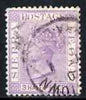 Sierra Leone 1884-91 QV 1.5d violet CA used (short corner perf) SG29