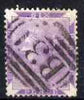 Sierra Leone 1859 QV 6d reddish-lilac with B31 cancel, SG4