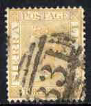 Sierra Leone 1884-91 QV 3d yellow CA used SG32