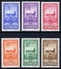 Luxembourg 1936 Philatelic Federation Congress unmounted mint set of 6, SG 347-52