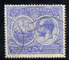 Bermuda 1920-21 KG5 Tercentenary (1st issue) 2.5d bright blue fine used, SG 66