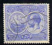 Bermuda 1920-21 KG5 Tercentenary (1st issue) 2.5d bright blue fine used, SG 66