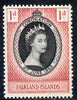Falkland Islands 1953 Coronation 1d unmounted mint SG186